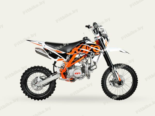 Питбайк KAYO BASIC TT140 17/14 KRZ (механ. сцепл., кикстартер 2022 г.)