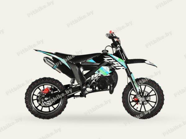 Питбайк детский KAYO DBR SX50-A (2T 49 см3 ручной стартер 2022 г.)