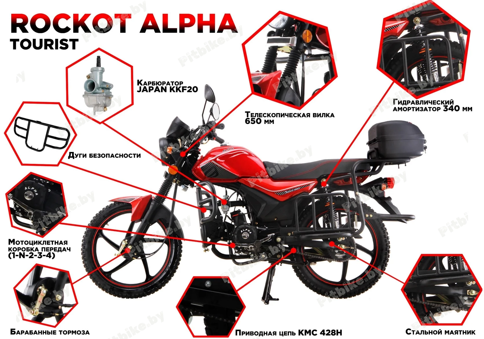 Мопед Alpha Tourist